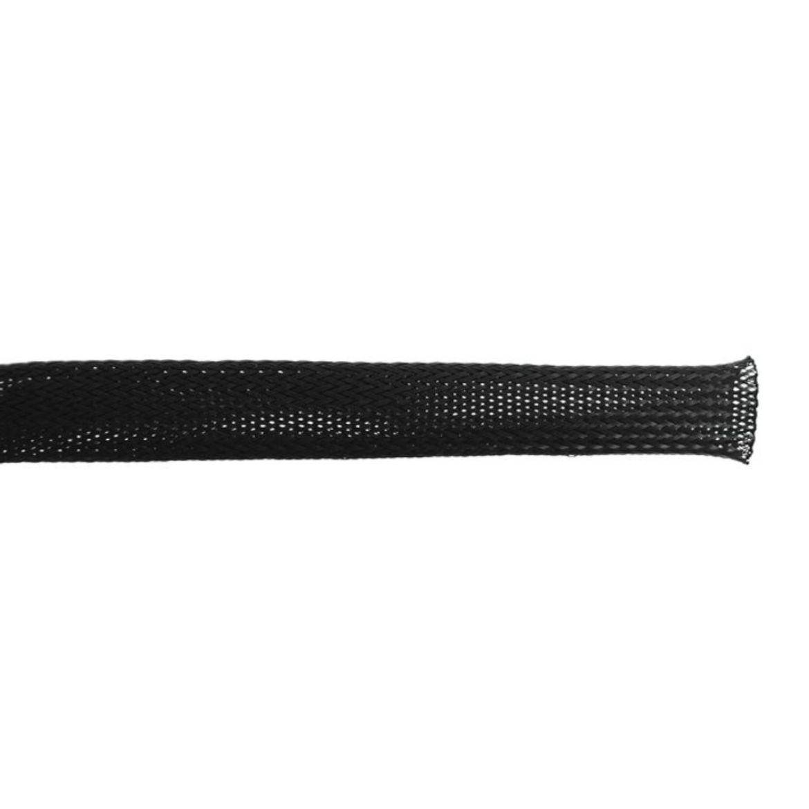 Picture of LV AUTOMOTIVE BRAIDED EXPANDABLE SLEEVING 19MM BLACK - 100M ROLL